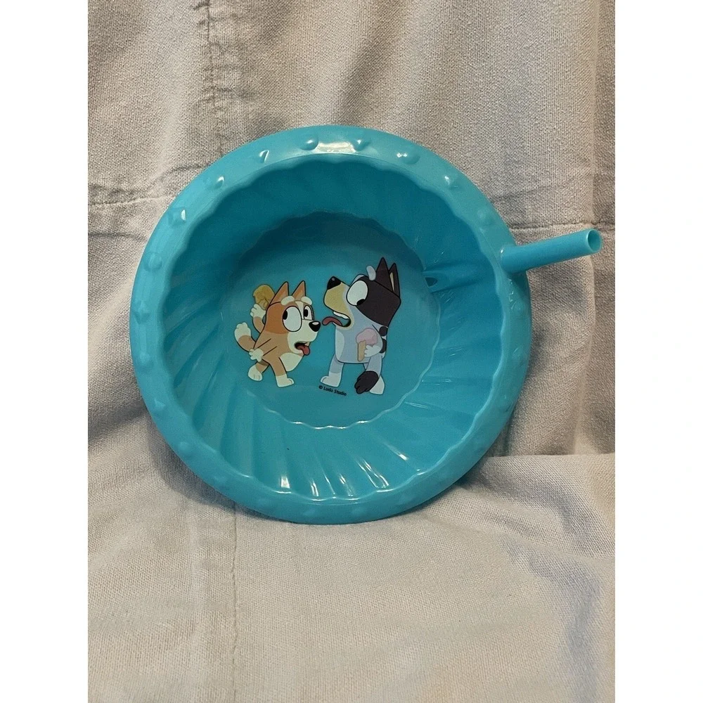 NEW Set‎ of 4 Disney Bluey Water Bottles Bowl & Container Bluey Bingo & Bandit
